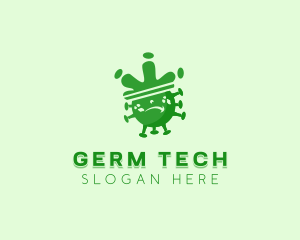 Germ - Medical Virus Treatment logo design