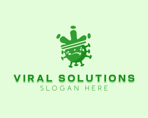 Virus - Medical Virus Treatment logo design