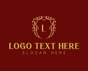 Academy - Boutique Hotel Shield logo design