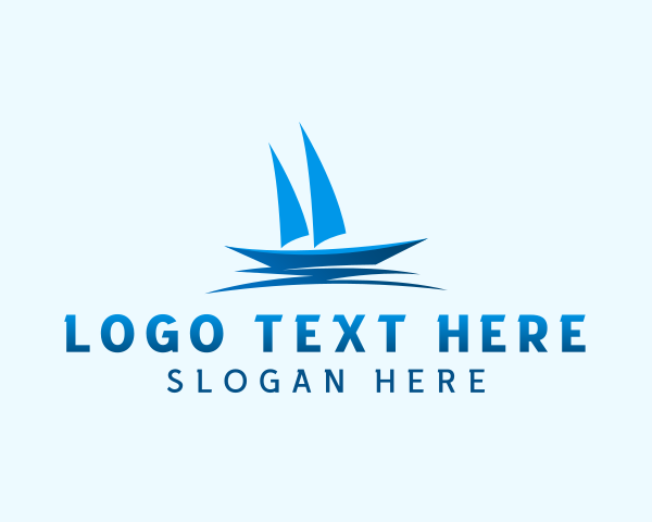 Cruise - Sailing Sailboat Cruise logo design