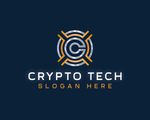 Crypto - Digital Crypto Token logo design