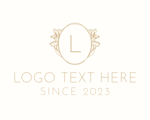 Shop - Floral Wreath Events Place logo design