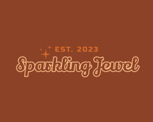 Retro Sparkle Company  logo design