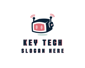 Robot Tech Toy logo design