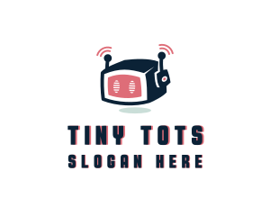 Toddler - Robot Tech Toy logo design