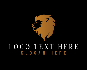 Zoology - Elegant Lion Business logo design