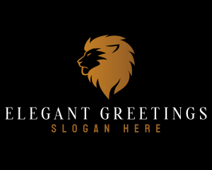 Elegant Lion Business logo design