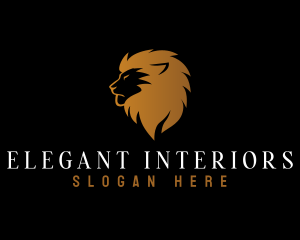 Elegant Lion Business logo design