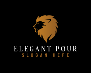 Elegant Lion Business logo design