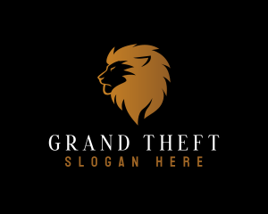 Zoology - Elegant Lion Business logo design