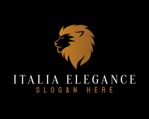 Elegant Lion Business logo design