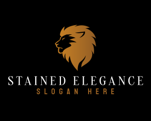 Elegant Lion Business logo design