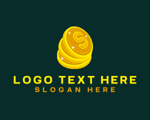 Money Dollar Coin Logo