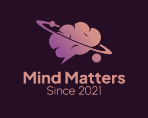 Psychologist - Brain Psychologist Chat logo design