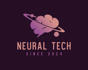 Neural - Brain Psychologist Galaxy logo design