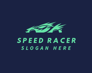 Racing Car Speed logo design