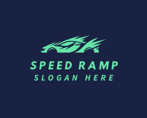 Racing Car Speed logo design