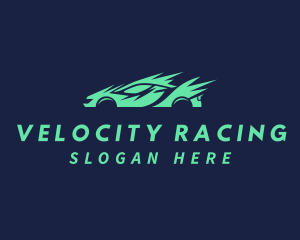 Racing Car Speed logo design