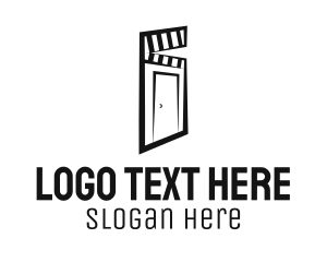 Film Door Clapper  Logo