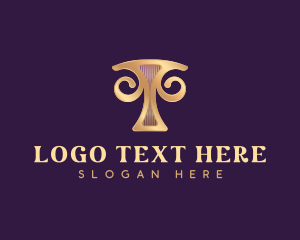 Accessories - Luxury Boutique Letter T logo design