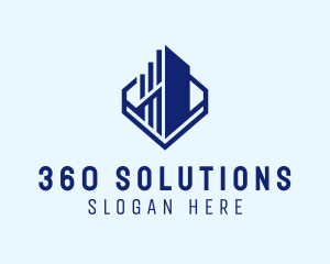 Professional Building Company logo design