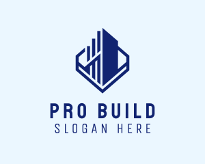 Professional Building Company logo design