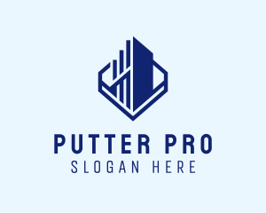 Professional Building Company logo design