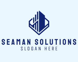 Professional Building Company logo design