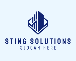 Professional Building Company logo design