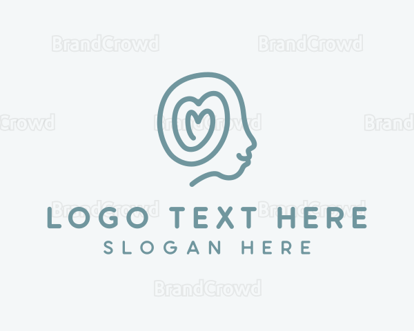 Mental Health Psychologist Logo