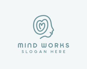 Mental Health Psychologist logo design