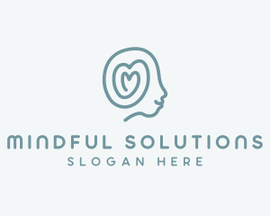 Mental - Mental Health Psychologist logo design