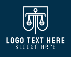Legal Service Scale  Logo