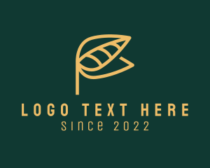Organic - Natural Elegant Wellness logo design