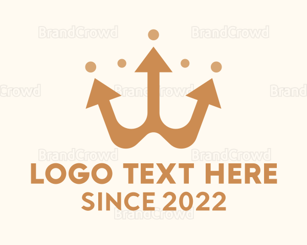 Trident Royal Crown Logo