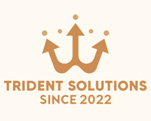 Trident - Trident Royal Crown logo design