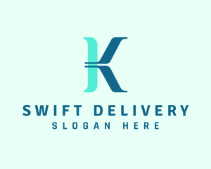 Courier - Forwarding Logistics Courier logo design