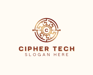 Cryptography - Cryptography Tech Blockchain logo design