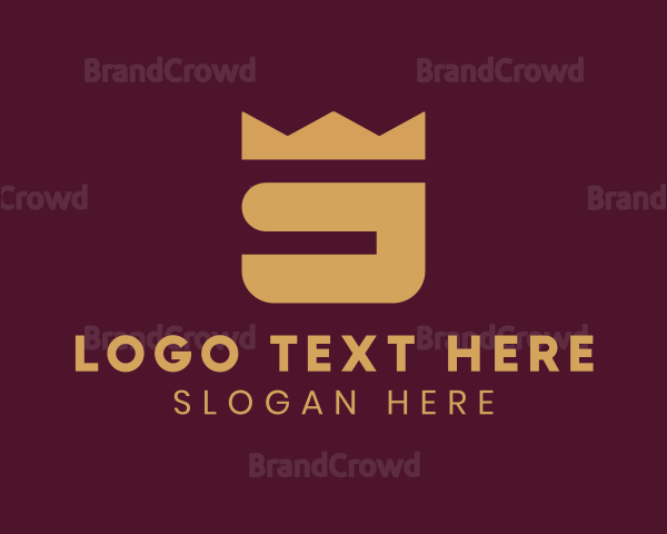Luxury Crown Letter G Logo