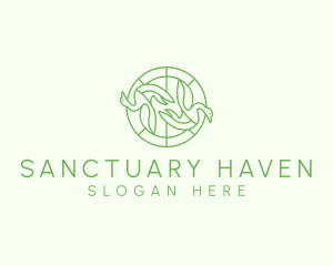 Swan Bird Sanctuary logo design