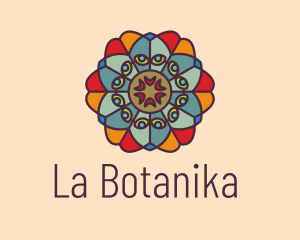 Mandala Flower Florist  Logo