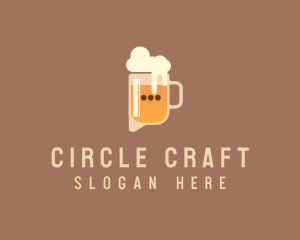 Digital Beer Talk Chat  logo design