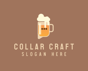 Digital Beer Talk Chat  logo design