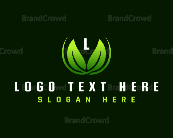 Organic Leaf Gardening Logo