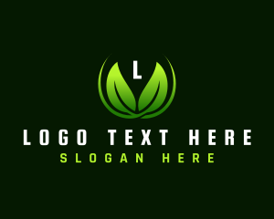 Plant - Organic Leaf Gardening logo design