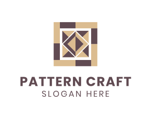 Pattern Tile Flooring logo design