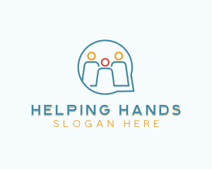 Volunteer - Volunteer People Support logo design