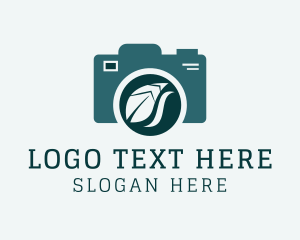 Photograph - Camera Leaf Photography logo design