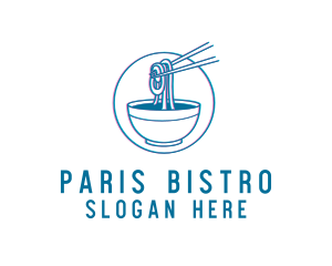 Pho Ramen Noodle Soup logo design