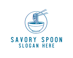 Soup - Pho Ramen Noodle Soup logo design